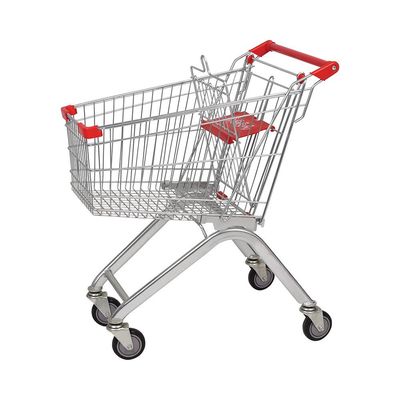 購入 60L運送のための最も売れ行きの良いヨーロッパ式のスーパーマーケットの金属のショッピング トロリー online manufacture