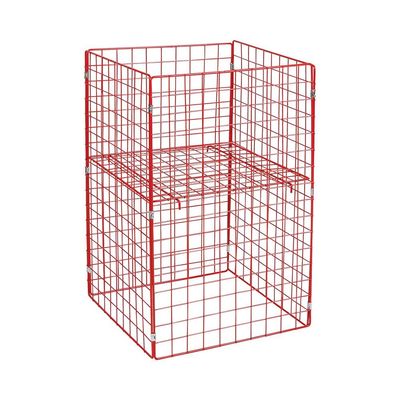 購入 昇進の表示のための軽量エポキシのめっきされた店ワイヤー ダンプの大箱 online manufacture