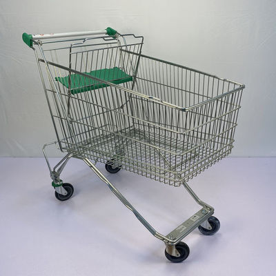 購入 一般的な180L店の買物車のセリウムの証明書の折り畳み式の鋼鉄買物車に金属をかぶせなさい online manufacture