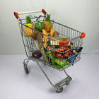 Russian Type Metal Shopping Trolley 125L Supermarket Grocery Trolly Cart