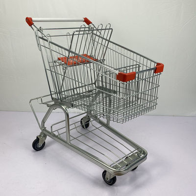 購入 シャーシおよびビール棚が付いているドイツのチェーン食料雑貨品店の買物車のトロリー125L online manufacture