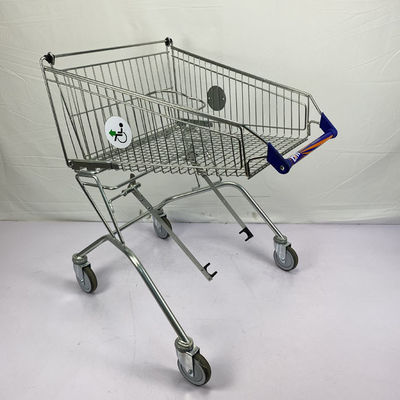 購入 不具のスーパーマーケットのショッピング トロリー食料雑貨の交通機関のための手車はカスタマイズ可能なロゴできる online manufacture