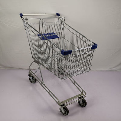 購入 多目的Q195鋼鉄買物車125Lのスーパーマーケットの金属線のトロリー online manufacture
