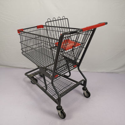 購入 125L折り畳み式の座席が付いている標準的なアメリカの買物をするトロリー倉庫の買物車 online manufacture