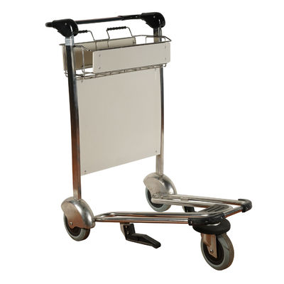 購入 アルミ合金のブレーキが付いている機能折る荷物のカート空港トロリー カート3の車輪 online manufacture