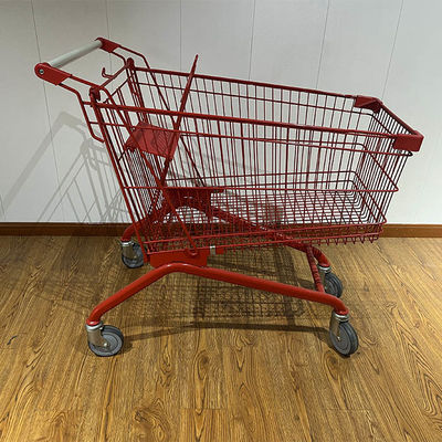購入 パーソナライズ可能な スパールライト 商用 210L レッドショッピングカート スーパーマーケット ショッピングカート オンライン製造