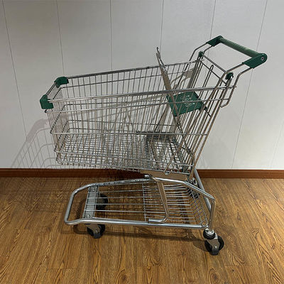 購入 125L 高品質 アメリカスタイルの スーパーマーケット オーダーメイド メタル ショッピング トロッキー オンライン製造