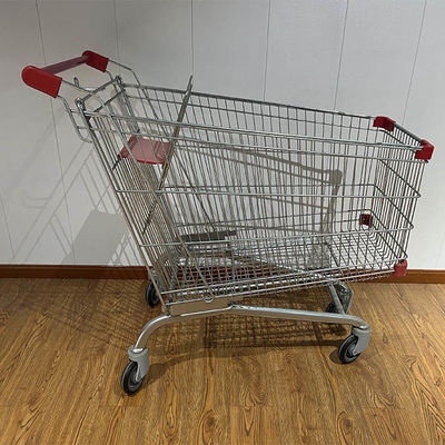 購入 180L General store CE Certificate Elevator Wheel Steel Shopping Cart オンライン製造